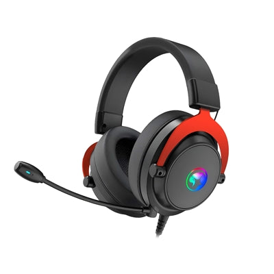 Marvo Scorpion HG9067 Tactic 70 USB 2.0 7.1 Virtual Surround Sound Gaming RGB Headset (Black) Marvo Scorpion HG9067 Tactic 70 USB 2.0 7.1 Virtual Surround Sound Gaming RGB Headset (Black)